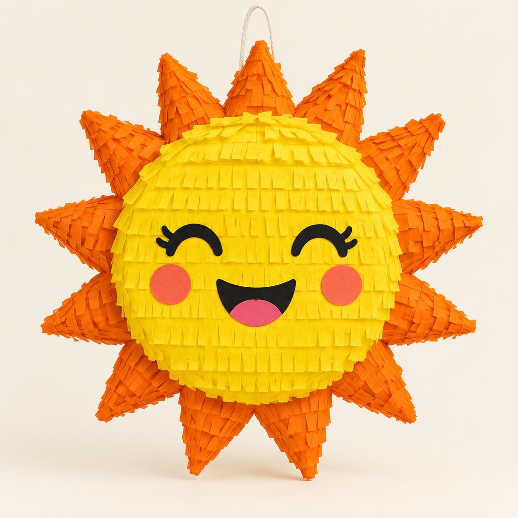 Piñata Sol Sonriente